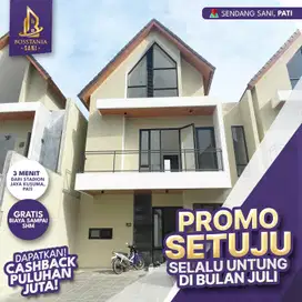 Rumah di Bosstania Park Pati Cashback & Bebas Biaya Notaris