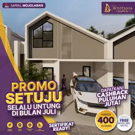 Hunian 2 Menit dari Pasar Jaten, Promo Juli Harga Super Hemat !