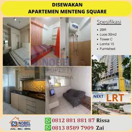 Disewakan Apartemen Menteng Square Furnished 2BR Jakarta Pusat