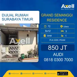 Rumah Grand Semanggi Residence Dijual