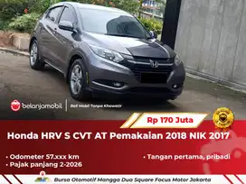 [ PAJAK PANJANG ] Honda HRV HR-V HR V S CVT AT Abu 2017/2018