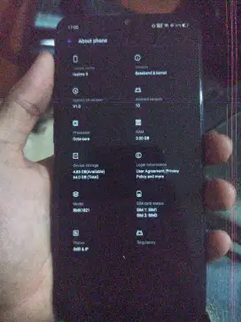 REALME 3 3/64 FULLSET