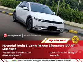 [ LOW KM ] Hyundai Ioniq 5 Long Range Signature EV AT Putih 2022/2023