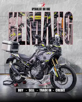 (BPKB & STNK ready) Full Paper CF MOTO 400 Nik 2024 ABU-ABU