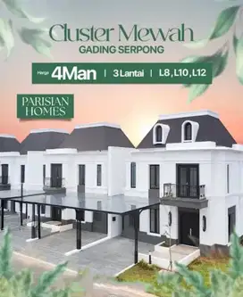 Prestige di Lokasi Premium di Gading Serpong! Rumah Termewah Bellefont
