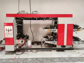 FOUR COLOUR FLEXOGRAPHIC PRINTING MACHINE