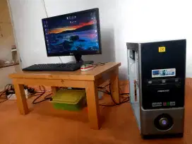 1set pc i3 4170, vga 2gb, monitor 20inch, hdd 500gb, ram 4gb