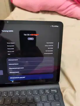 Tab samsung s8 sudah keyboard & pen
