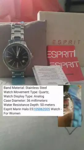 Esprit Marin Halo Watch - For Women