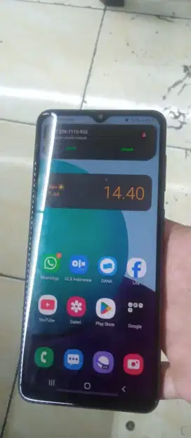 Samsung a02 ram 3/32 hp aja mulus siap pakai