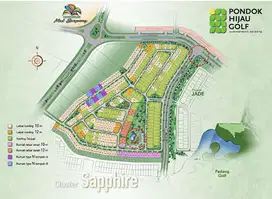 Dijual Cepat Kavling Cluster Sapphire Pondok Hijau Golf Gading Serpong