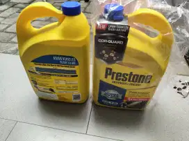 prestone coolant biru for Honda and Nissan