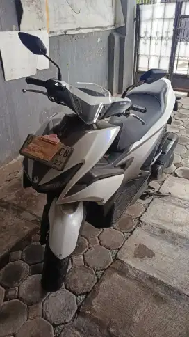 Yamaha Aerox tahun 2017 warna putih kunci kyles