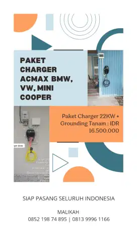 Charger Mobil Listrik BMW, Mini Cooper