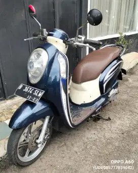Scoopy fi 2013 Type Stylish B DKI Surat Lengkap