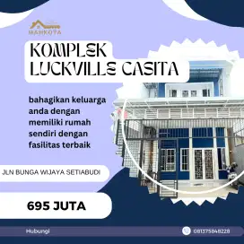 PERUMAHAN LUCKVILLE CASITA BUNGA WIJAYA BEBAS BANJIR