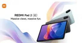 Murah new Redmi Pad 2 4/128 grs resmi. Bs kredit/bs TT