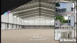 Dijual Gudang Gabon Tambak Sawah Siap Pakai