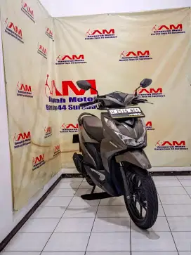 Km rendah Km 8 Ribu Honda Beat Deluxe tahun 2023 biru doff