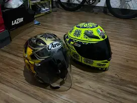 (BUNDLING) AGV K1 WINTERTEST ORIGINAL, SCOTT REPLICA ARAI