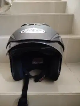 Helm motor BXP mulus seperti baru jarang pakai