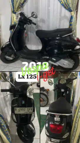 DIJUAL VESPA LX 125 IGET NIK2018