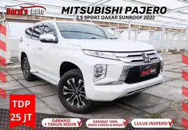 2022 Mitsubishi Pajero Sport Dakar AT Diesel Sunroof TDP 25jt