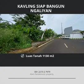 Djual Cepat BU Kavling Ngaliyan 1130m² Harga Bawah Pasaran & NJOP