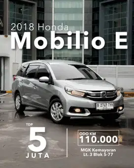 Mobilio E CVT 2018 Like New