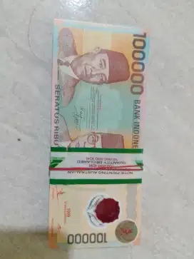 Uang 100000 tahun 1999
