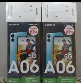 Murah new samsung A06 5G 6/128 grs resmi, bs kredit/bs TT