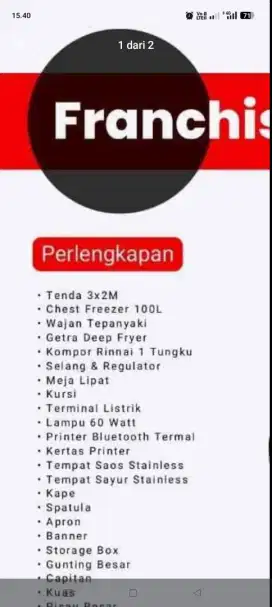Jual / over kuy stik perlengkapan dapet semua siap jualan