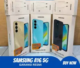 Murah new samsung A16 5G 8/256 grs resmi, bs kredit/bs TT