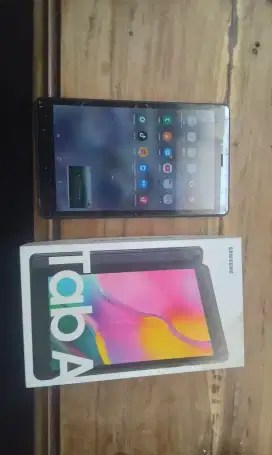 Samsung Tab A8 T295 OS 11 4G/2/32GB  NORMAL dusbox kelengkapan
