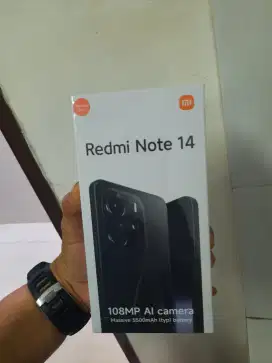 Jual Hp Redmi Note 14 With Ram 8/128gb Black