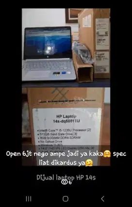 Laptop HP 14s-dq5001TU