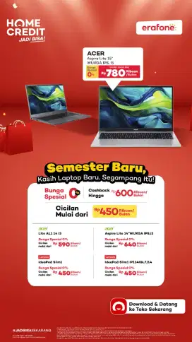 PROMO KREDIT LAPTOP BISA DP 0