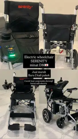 Kursi roda electric meek serenity