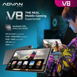 Murah new Tab V8 8/128 +case grs resmi. Bs kredit