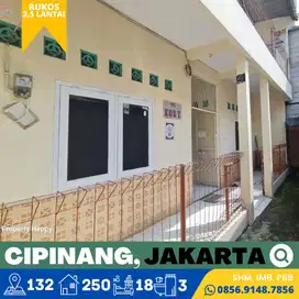 Rumah Kost dijual Murah 2,5 Lt. Kebon Nanas, Cipinang, Jakarta Timur
