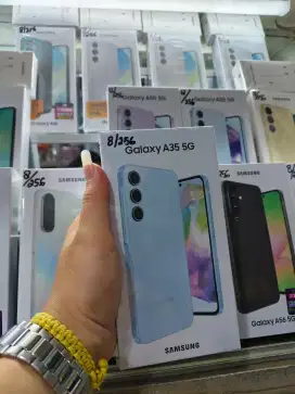 Samsung a35 5G 8/256 cuci gudang new garansi resmi 1 tahun