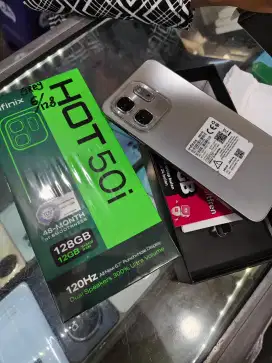 Infinix hot 50i 6/128 cuci gudang new promo juli