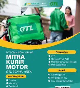 LOKER KURIR GTL JAKARTA PUSAT