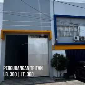 Dijual Gudang dan Kantor Gedangan Sidoarjo Pergudangan Tritan