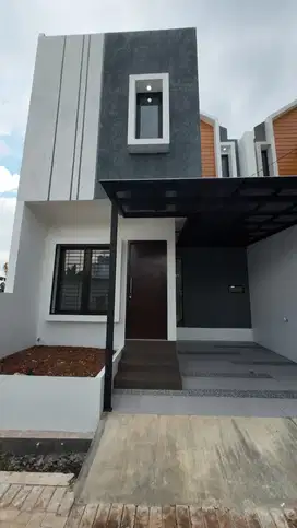 Rumah 2 Lantai Bebas Banjir Dekat Akses Tol Jatiasih Jatimekar  Bekasi