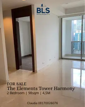 FOR SALE Apartemen The Elements 2BR