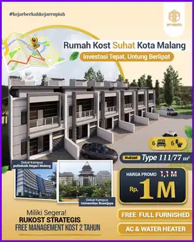 Rumah Kost Eksklusif di Malang – Dekat Kampus Unisma