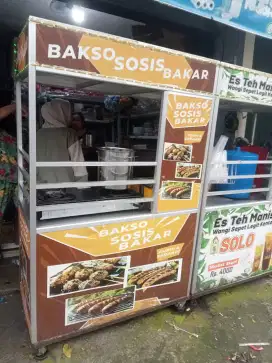 Jual gerobak sosis