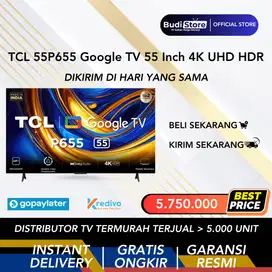 TCL 55P655 Google TV 55 Inch 4K UHD HDR TV