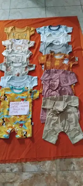 Jamper anak dan 2 kaos+celana